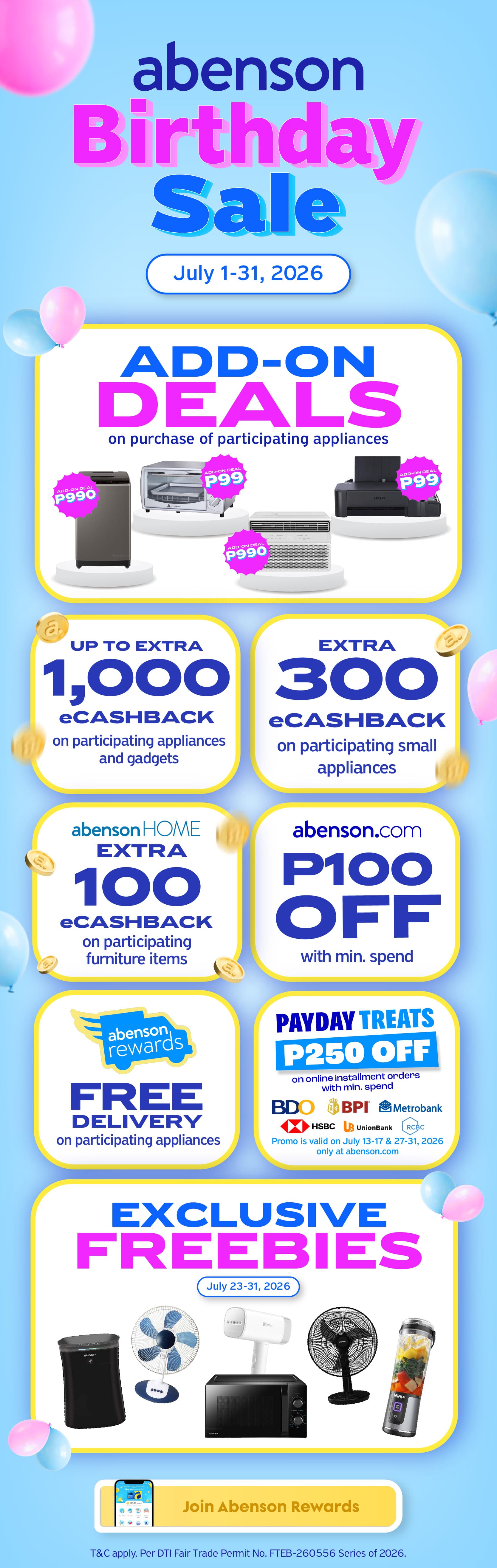 Rewards Promo Summary